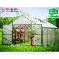 professional multi span flat pack film garden greenhouse